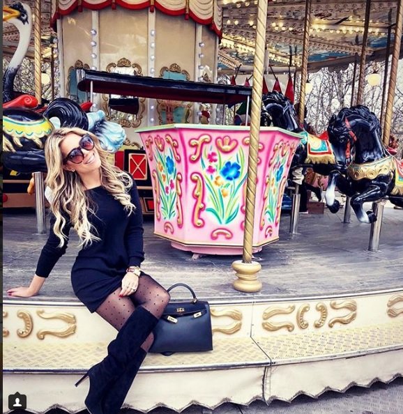 Sylvie Meis in Paris (Quelle: Instagram-Account @1misssmeis)