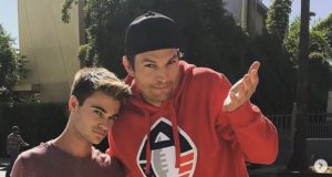 Ashton Kutcher fährt Jungen an (littleduckleo/Instagram)